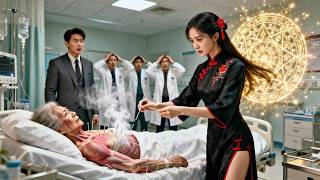 Chica pobre entra por error al hospital y revive a anciana rica; todos quedan atónitos!#drama #ceo