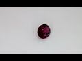 Granato Rodolite, taglio ovale, 3.06 ct Video 1