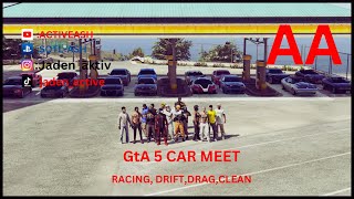 🔴GTA 5 Live PS5 |Carmeet|Drifting|Racing|Cruise|Clean Only|Next Gen only