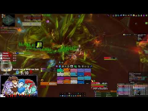 Sloth vs Kin'garoth Mythic Resto Druid POV