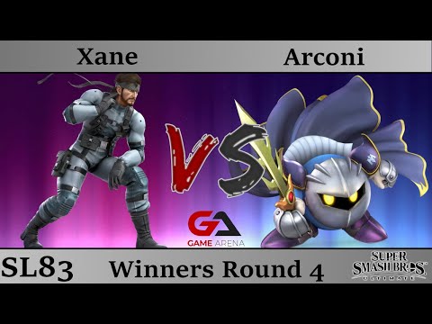 SmashLAN'd 83 - Winners Round 4: Xane (Snake) vs Arconi (Meta Knight)