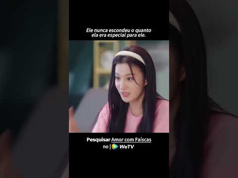 Sem perceSem perceber, meu coração já se inclina para ela. ❤️😊#AmorcomFaíscas
