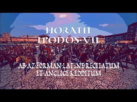 Horace Epode 7 (Rome's Sons March to Civil War) read in Latin and in English