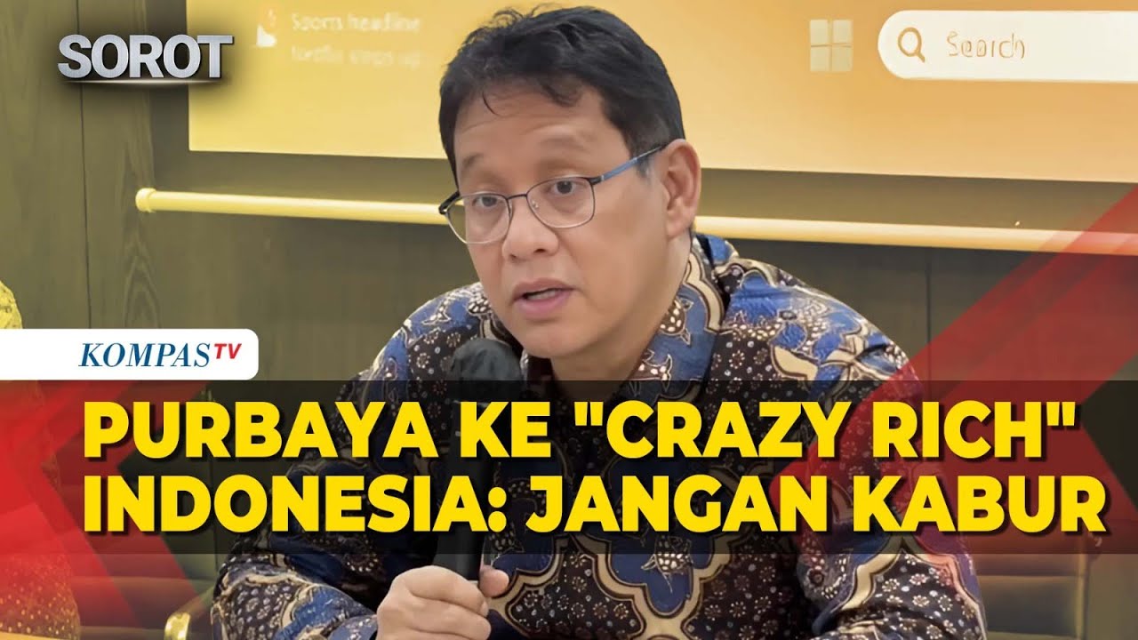 Menkeu Purbaya Minta "Crazy Rich" Indonesia Taat Pajak: Jangan Kabur-Kabur