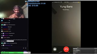 Brucedropemoff FaceTimes Yung Bans & Gets Blocked 3 Times! 😂