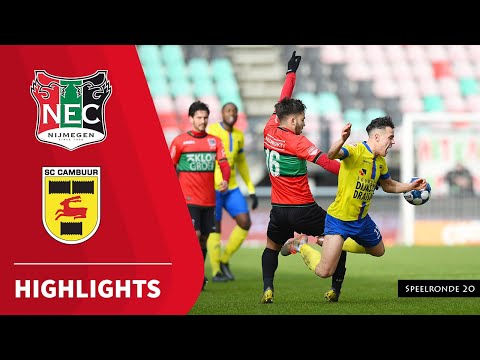 Samenvatting N.E.C. - SC Cambuur (17-01-2021)