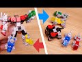 Micro LEGO brick Lion combiners transformer mech - Lion V
