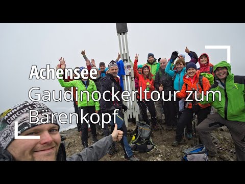 Bärenkopf am Achensee - Gaudinockerltour