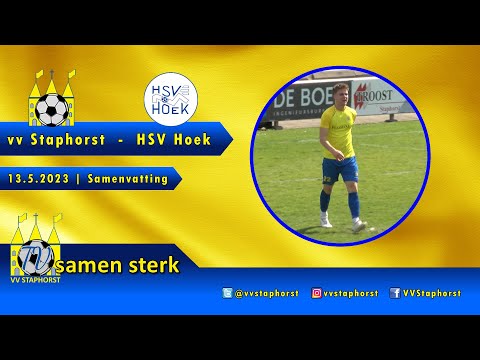 vv Staphorst - HSV Hoek | 13.5.2023