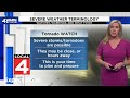 Tornado terminology: Difference between ‘warning’ and ‘watch,’ what to do