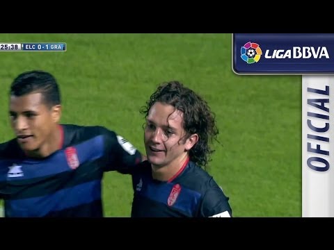 Gol de Iturra (0-1) en el Elche CF - Granada CF - HD