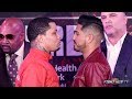 GERVONTA DAVIS & ABNER MARES MEET FACE TO FACE IN LOS ANGELES IN KICK OFF PRESS CONFERENCE