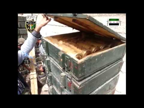 غنائم لواء تبارك الرحمن من تل الجابية بعد السيطرة عليه في ريف درعا