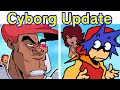 Cyborg Update FULL WEEK New Lyrics FNF Mod Teen Titans Go