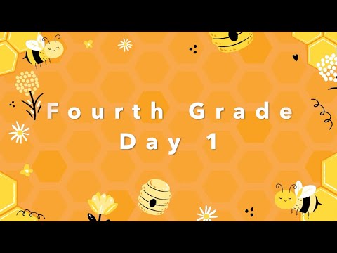 BSD Home Activities September- Bee Theme-  Fourth Grade Day 1