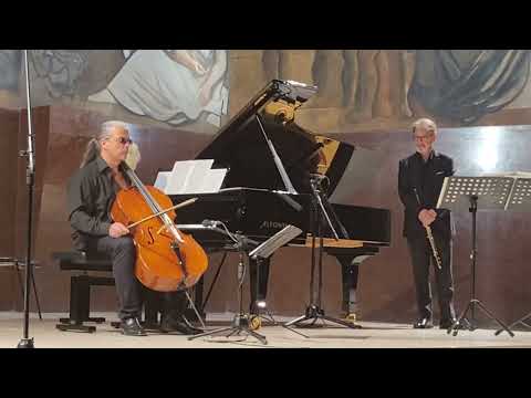 Luca Pincini e Gilda Buttà "L'estasi dell'oro" (Morricone) live in Rome