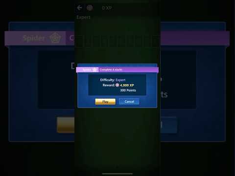 Microsoft Solitaire Collection Spider Expert 08252025 #solitaire