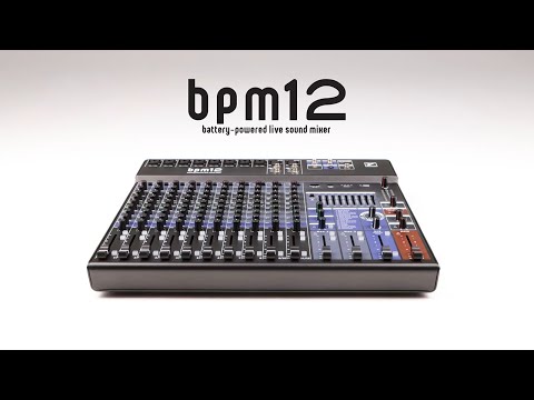 Yorkville BPM12 | 12-Channel Battery Powered Mixer