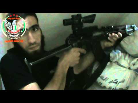 لقاء مع أحد عناصر لواء أحفاد الامويين في جبهة حي سيدي مقداد