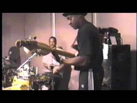 Marcus Miller & Nioshi Jackson   LA NAMM 2000