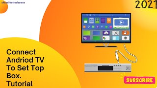 How To Connect Android Smart Tv to Set Top Box/HD Box Tutorial #shorts #techshorts #andriodtv #tcl
