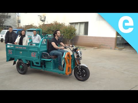 Visiting a Chinese electric farm truck factory: Wuzheng three-wheelers