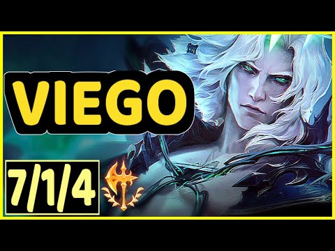 VIEGO VS NIDALEE - 7/1/4 KDA JUNGLE GAMEPLAY CHALLENGER I
