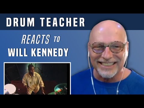 Drum Teacher Reacts to Will Kennedy- Drum Solo