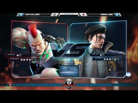 Tekken 7 - TGU 2017 - Losers Final - Saint (Jack7) Vs Nobi (Dragunov)