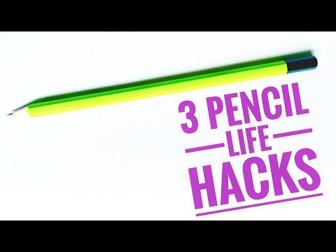 New Pencil life hacks