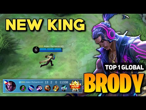 Brody Best Build 2023 [ Brody Top 1 Global Build ] Mobile Legends