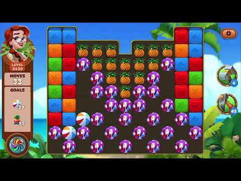 Lost Island Blast Adventure Level 2429 NO BOOSTERS - A S GAMING ✔️