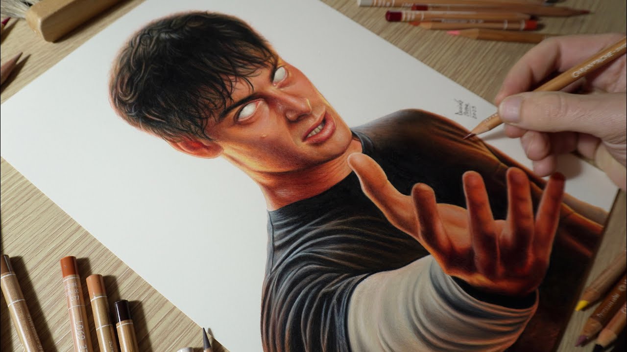 Drawing Will The Sorcerer - Stranger Things 5 • Time Lapse