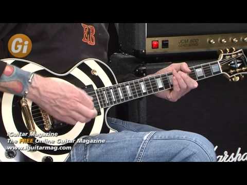 Zakk Wylde Signature Gibson Les Paul Guitar Review With Jamie Humphries iGuitar Magazine