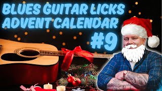 Video thumbnail for Blues Guitar Advent Calendar #9 - Slower Open Position Phrase by Levi Clay
