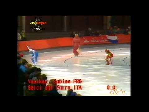 World Cup Berlin 1990 - 500 m Völker - Belci