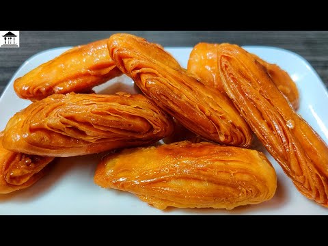 Khaja Recipe| Rath Yatra Special Khaja Recipe| Crispy Khaja Sweet Recipe| Chirote Recipe| Puri Khaja