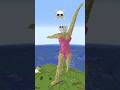 Minecraft Ballerina Cappuccino Build Battle Noob Vs Pro Vs Hacker Vs God Shorts Minecraft
