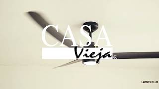 1_Watch A Video About the Casa Vieja Aero Matte Black LED Ceiling Fan with Remote