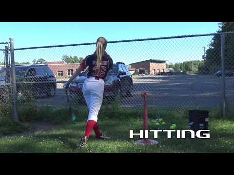 Lindsey Podlaski Colonie Central H.S. Softball Skills Video