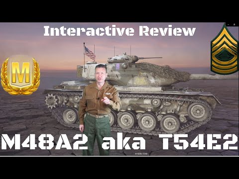 M48A2 / T54E2, Interactive Tank Review, Winter Warriors Season, World of Tanks Console.