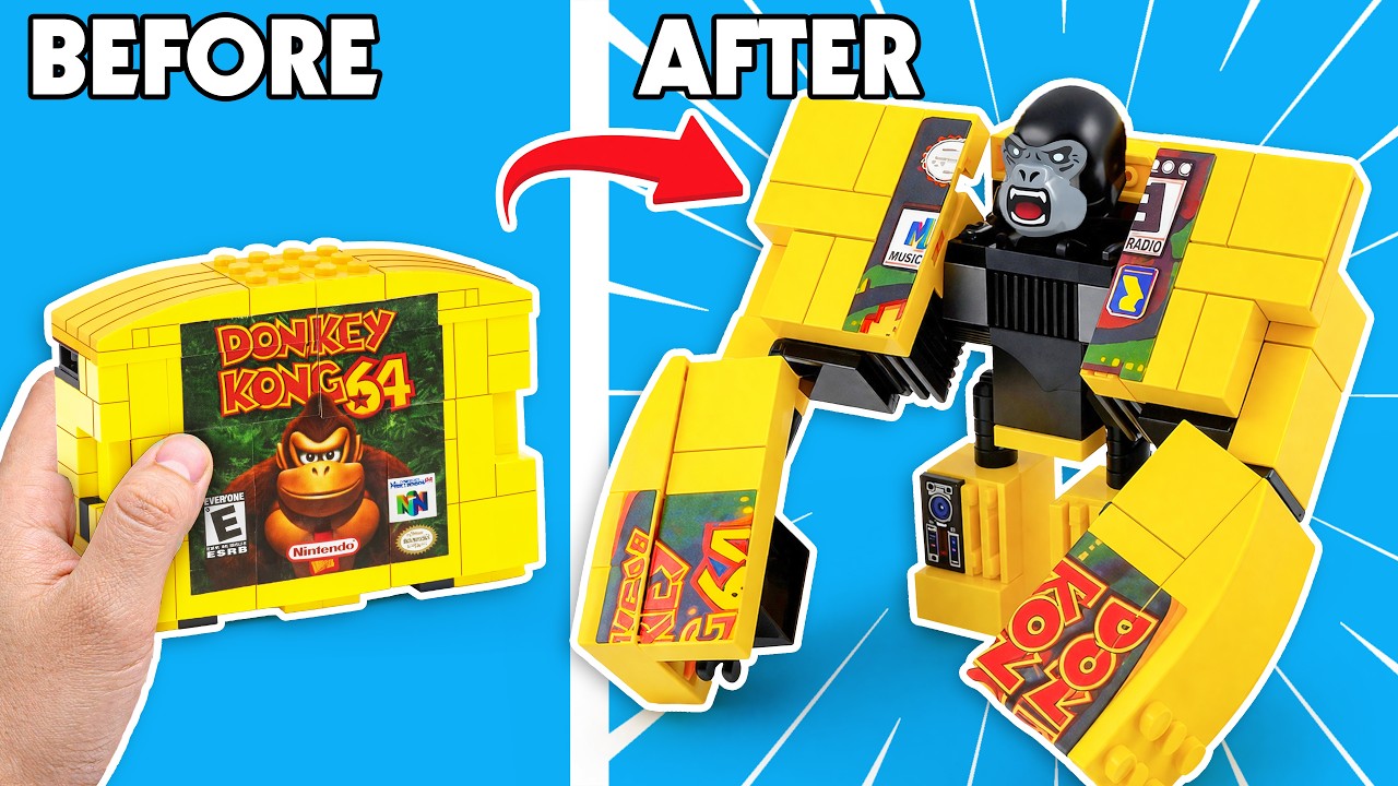 How to Build LEGO Robot from a Gaming Console | BEAR Bricks