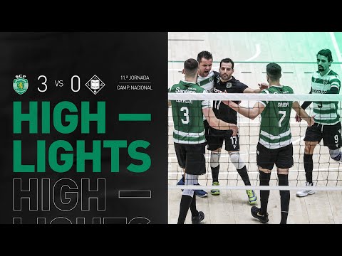 Voleibol | Resumo: Sporting CP x AA São Mamede