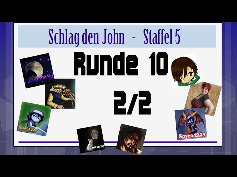 Schlag den John Staffel 5, Runde 10 - Der flotte Dreier 2/2 [German/Deutsch Gameshow]