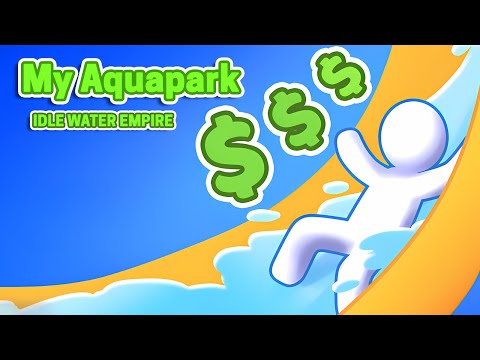My Aquapark: Idle Water Empire Gameplay | iOS, Android, Simulation Game - YouTube