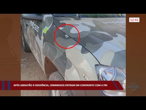 Após arrastão a residência, criminosos entram em confronto com a PM 20 10 2022