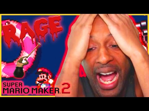A Getting Over It Level This Level Defeated Me!!!!![Super Mario Maker 2 #79]