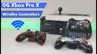 How to set up wireless controllers for your OG XBOX, OGX360 Adapter Installation.