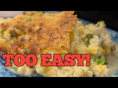 VIRAL TIKTOK CHICKEN POT PIE COBBLER AIR FRYER