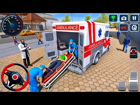 Ambulance City Rescue Simulator 🚑 911 US Emergency Driving 3D (Android Gameplay)